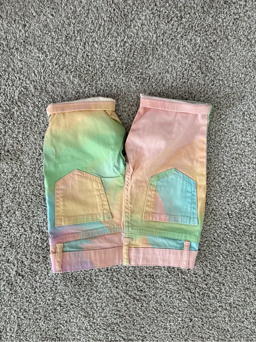 NWT The Children's Place Pastel Tie-Dye Girls' Shorts Size 4 Girls